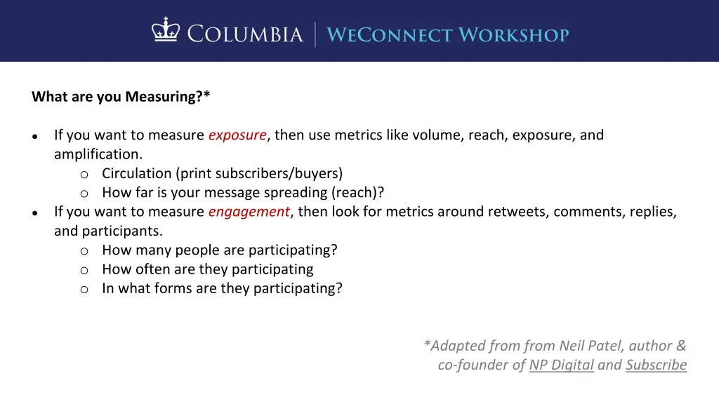 what are you measuring