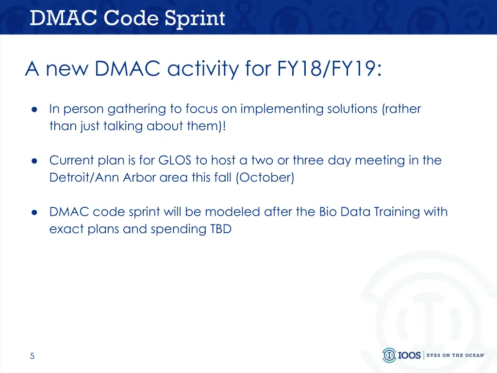 dmac code sprint