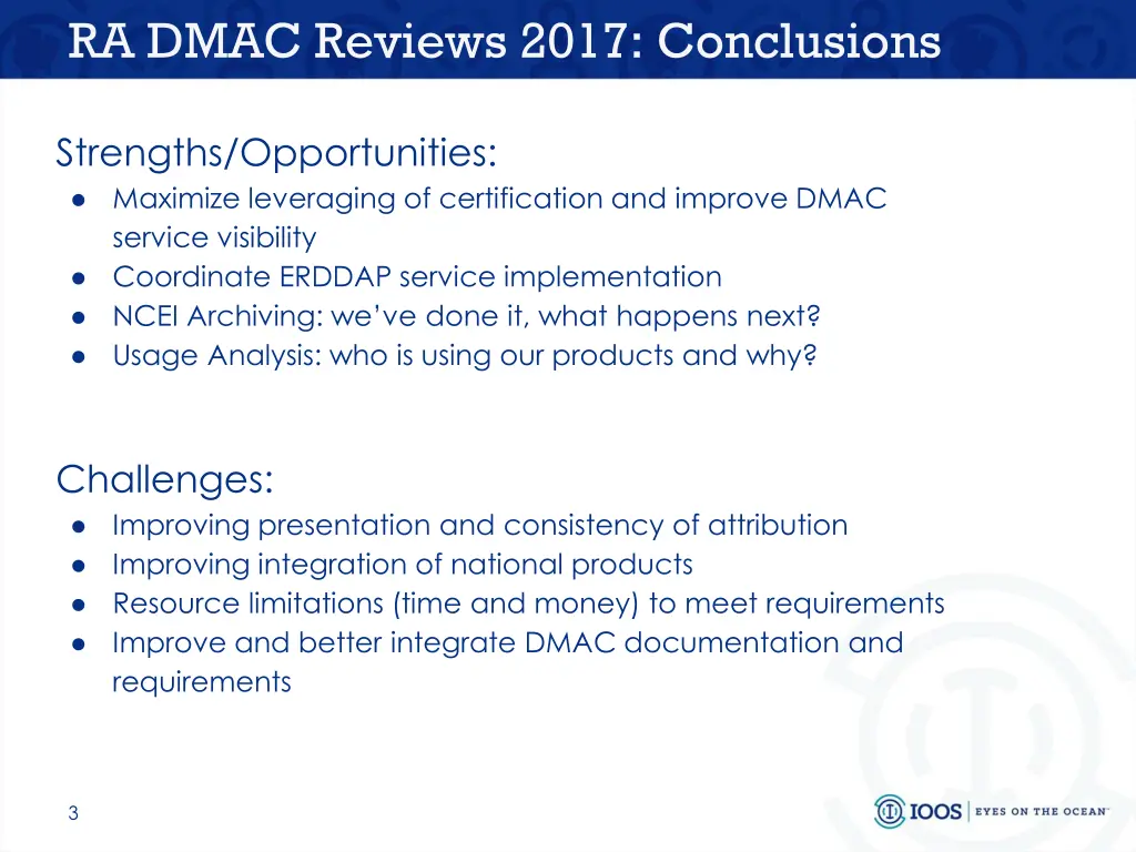 ra dmac reviews 2017 conclusions