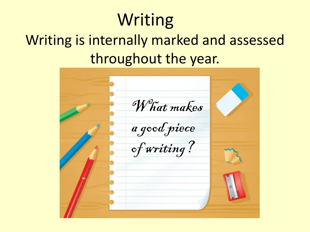 writing