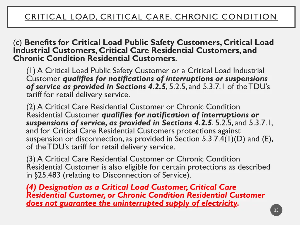 critical load critical care chronic condition 1