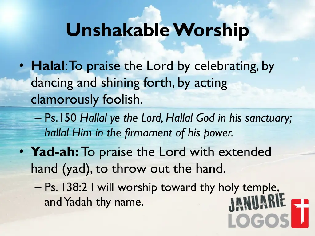 unshakable worship 3