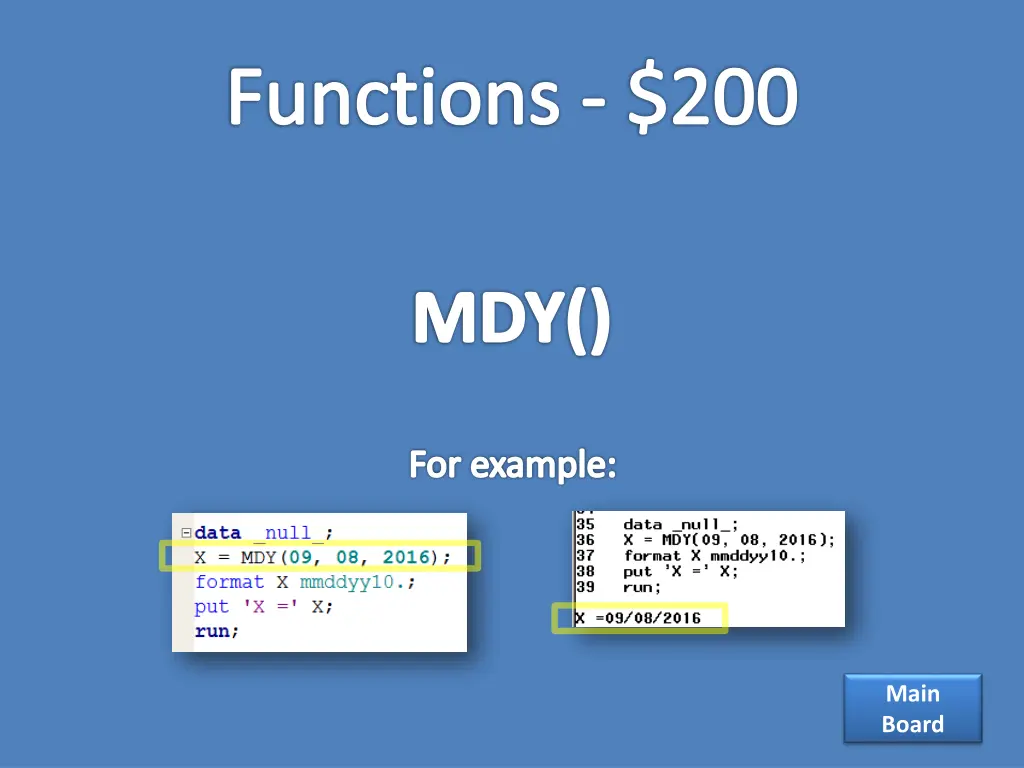 functions 200 1