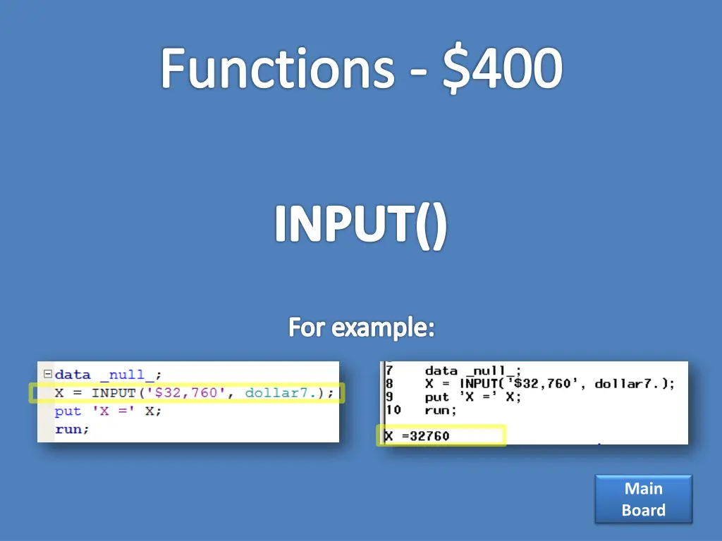 functions 400 1