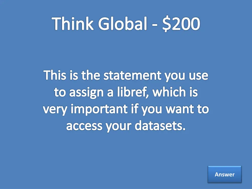 think global 200