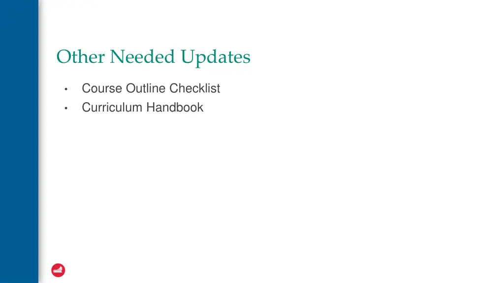 other needed updates