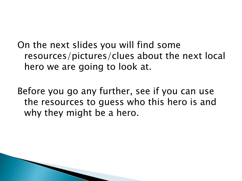 on the next slides you will find some resources