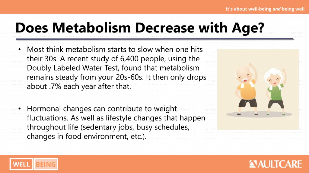 does metabolism decrease with age
