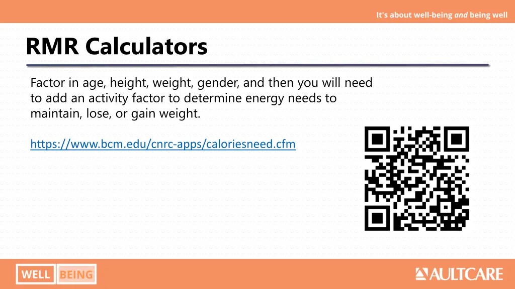 rmr calculators