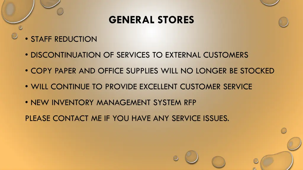 general stores