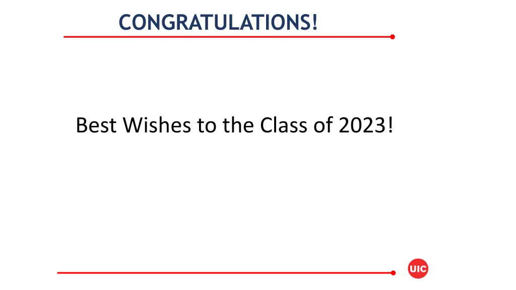 congratulations
