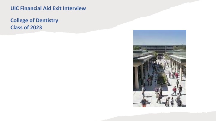 uic financial aid exit interview
