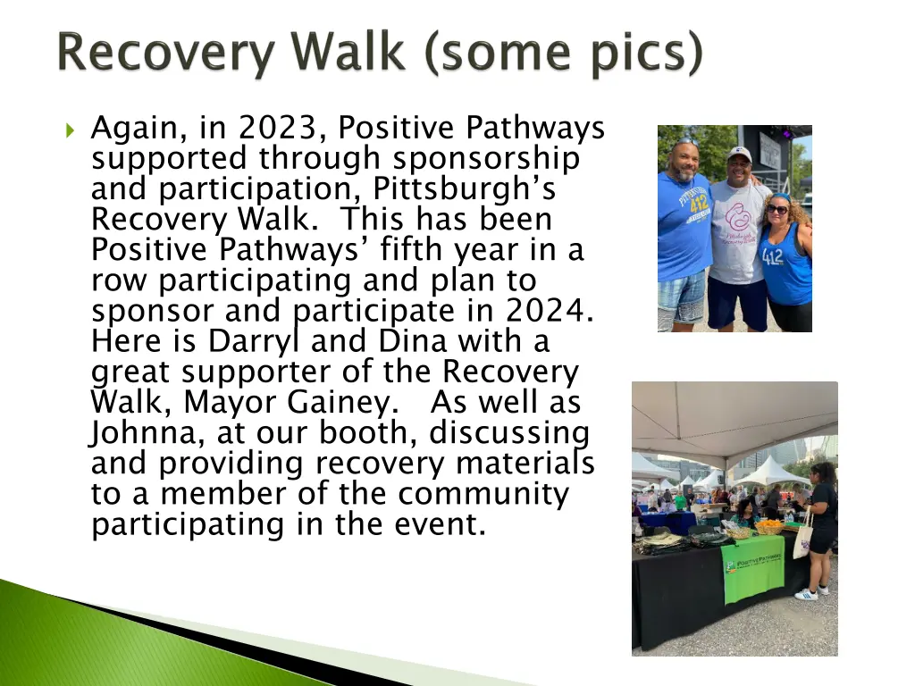 again in 2023 positive pathways supported through