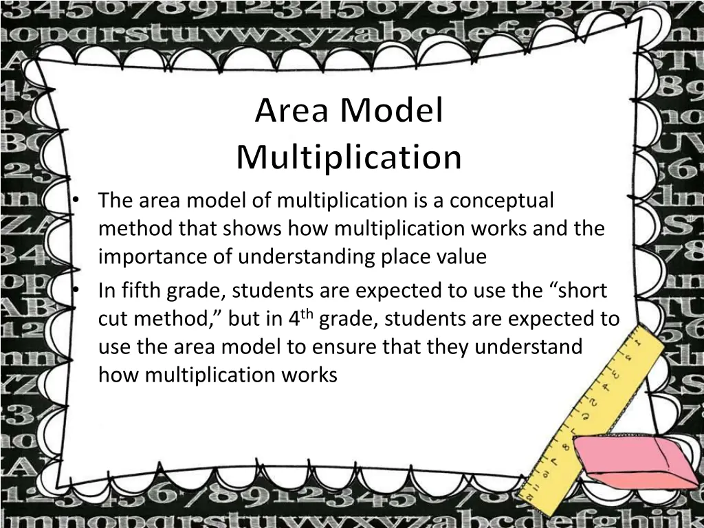 area model multiplication