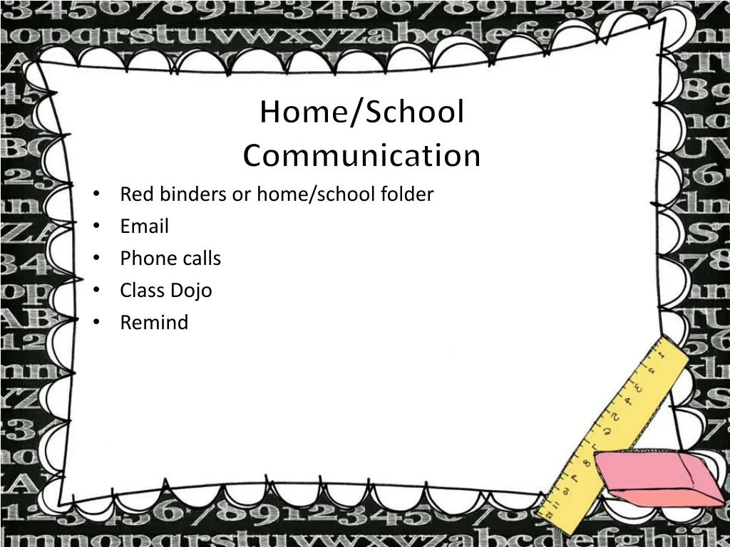 home school communication