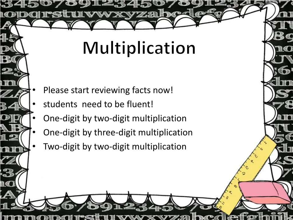 multiplication