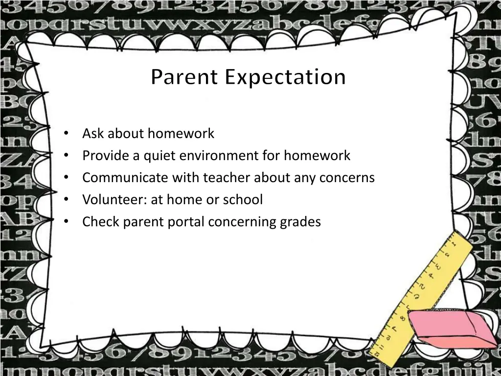 parent expectation