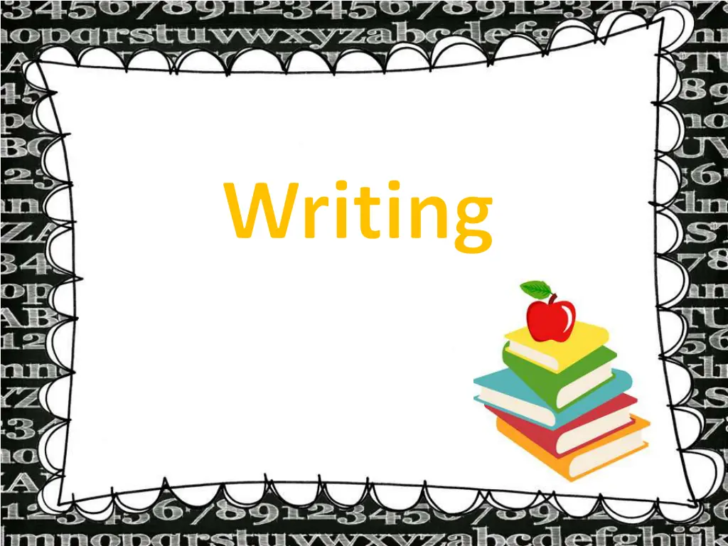 writing