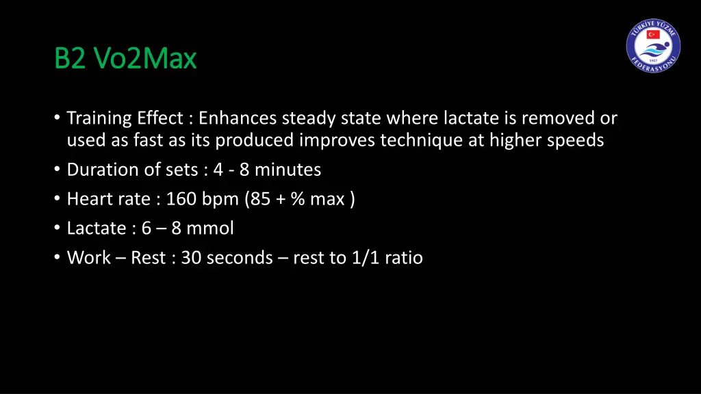 b2 vo2max b2 vo2max