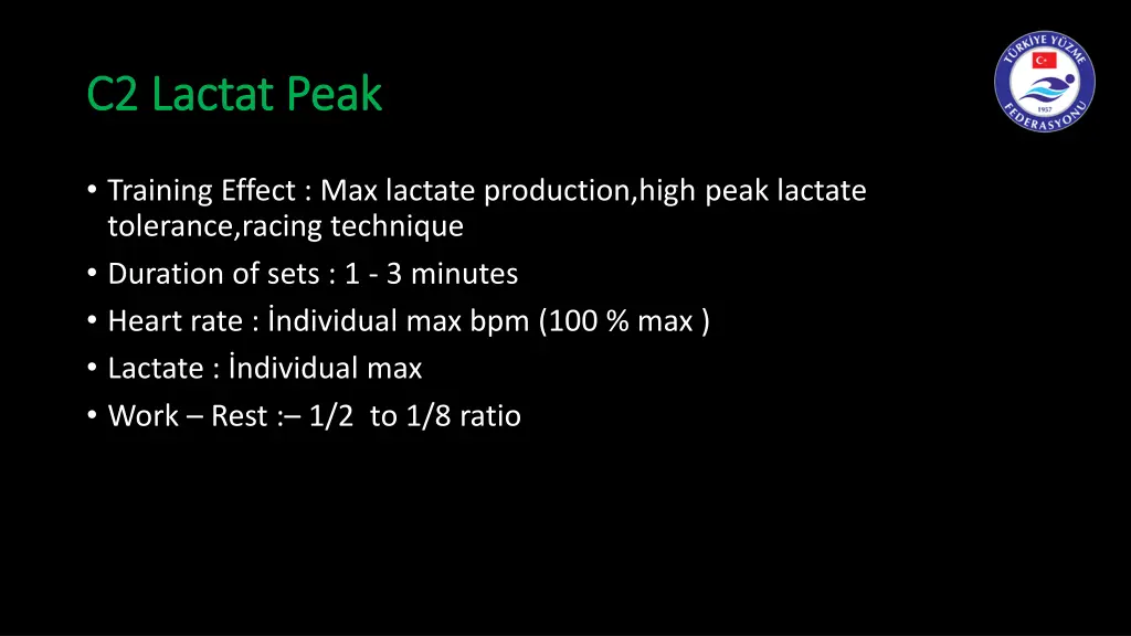 c2 c2 lactat lactat peak
