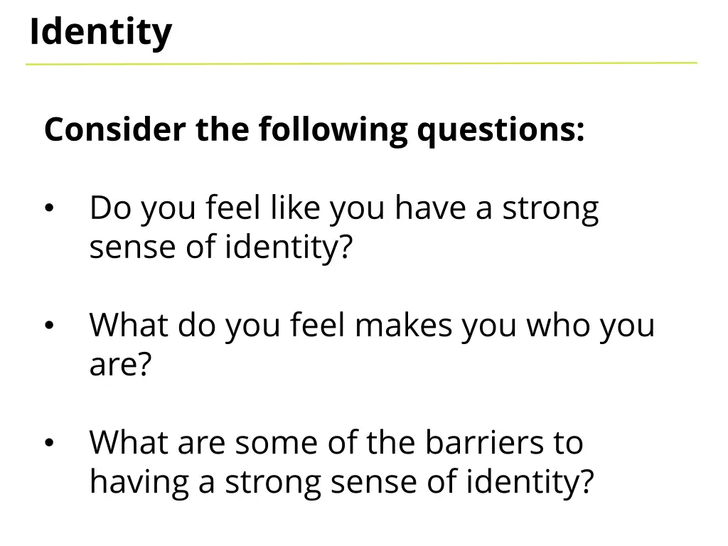 identity 1