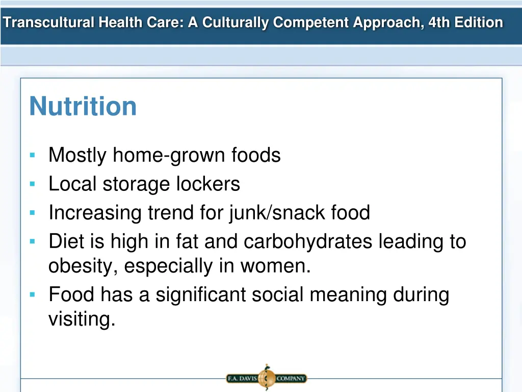 transcultural health care a culturally competent 13
