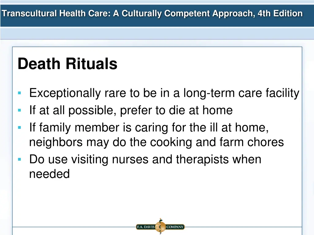 transcultural health care a culturally competent 16