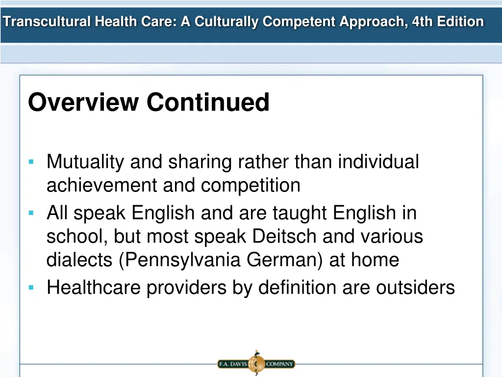 transcultural health care a culturally competent 2