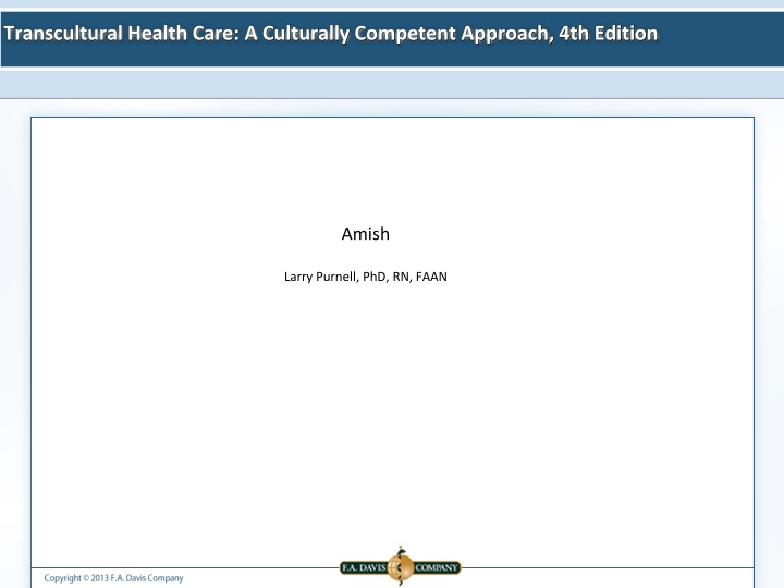 transcultural health care a culturally competent