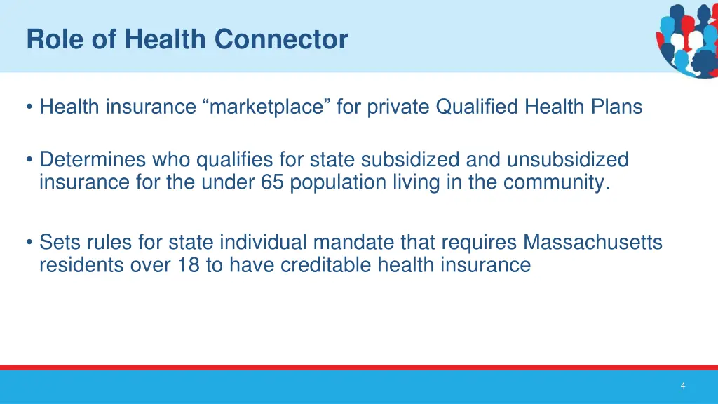 role of health connector