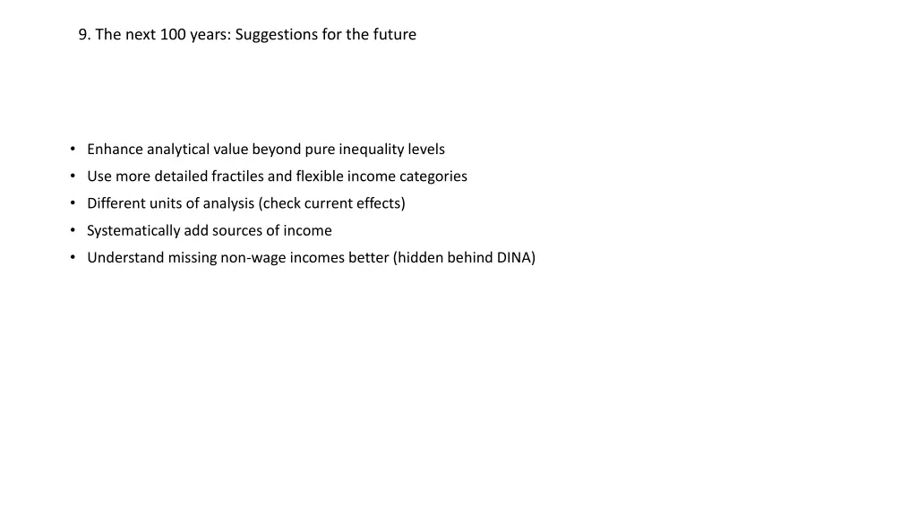 9 the next 100 years suggestions for the future