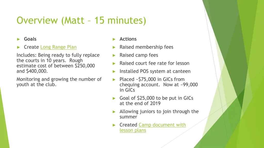 overview matt 15 minutes