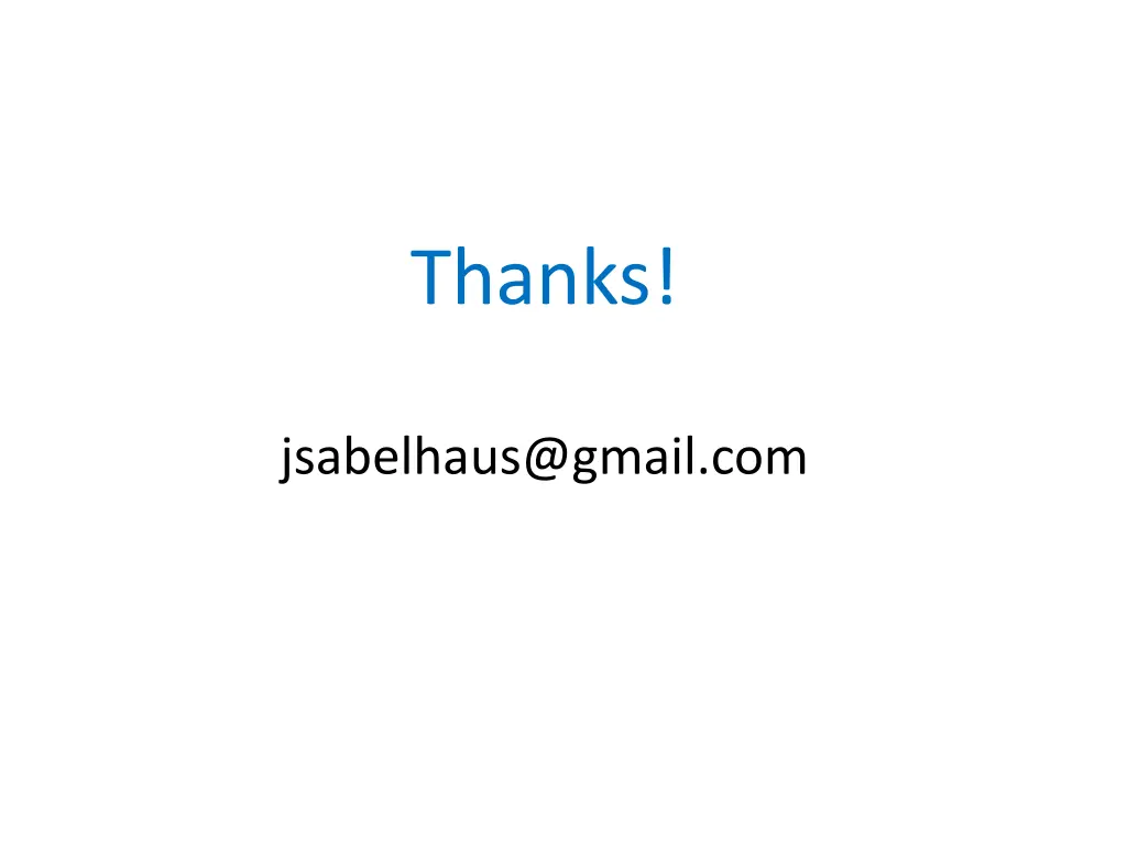 thanks
