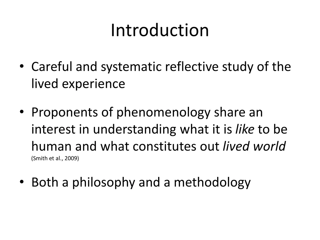 introduction