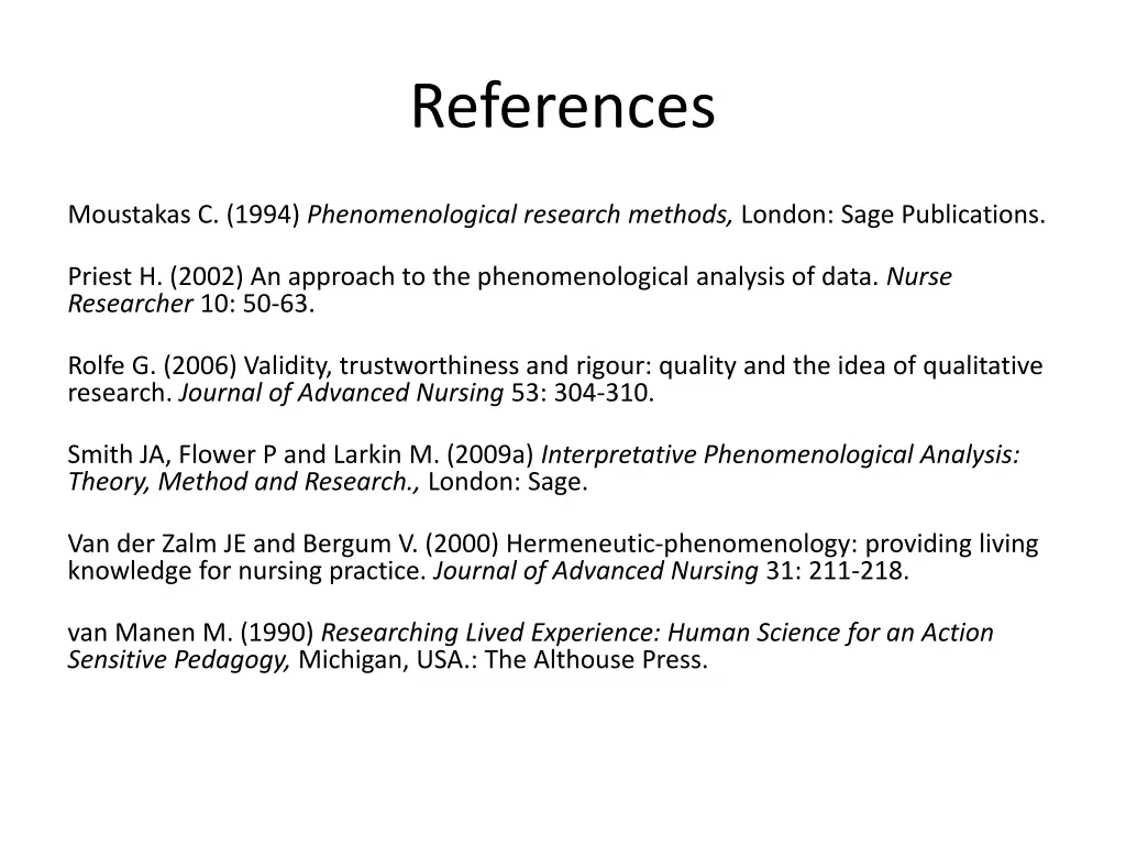 references 1