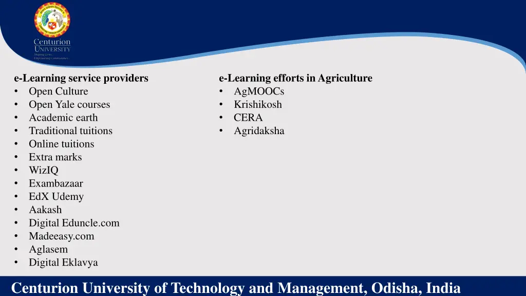 e learning service providers open culture open