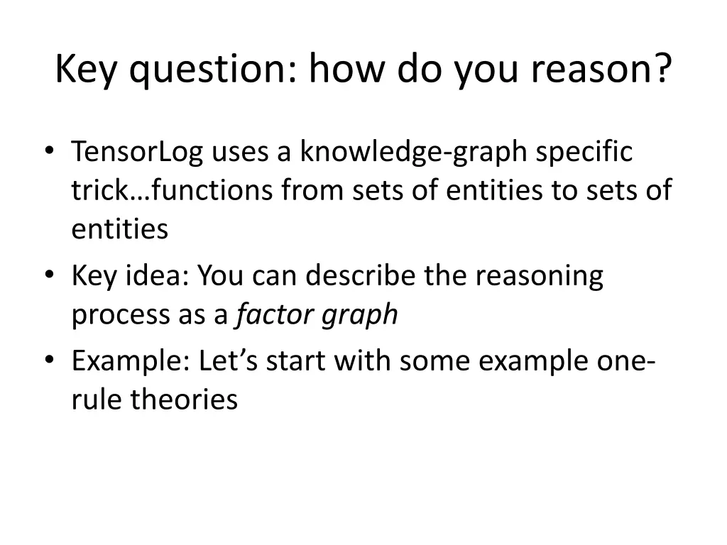 key question how do you reason 5