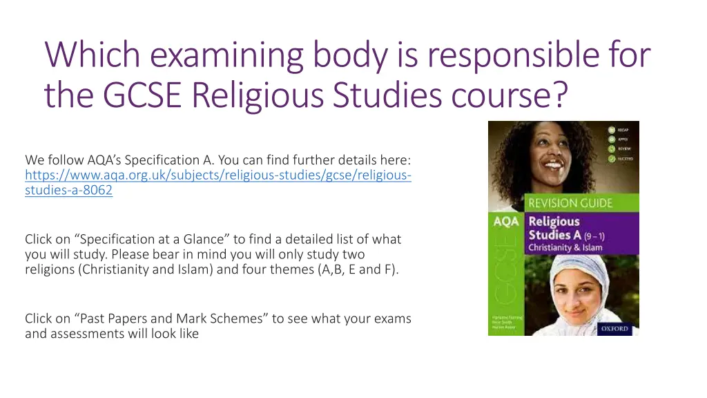 which examining body is responsible for the gcse
