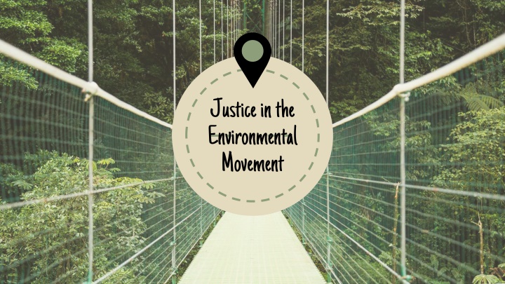 justice in the environmental movement