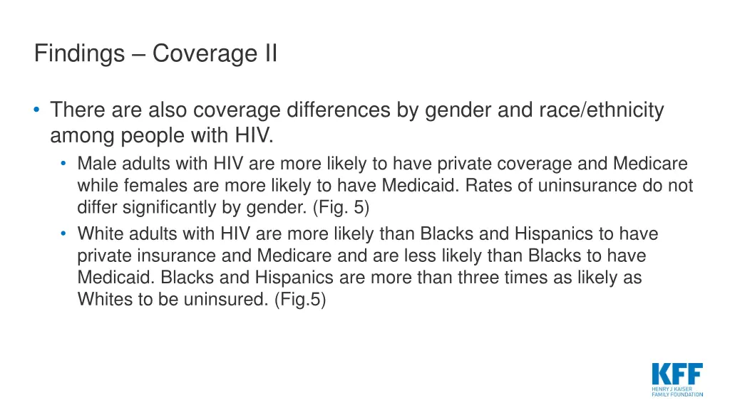 findings coverage ii 1