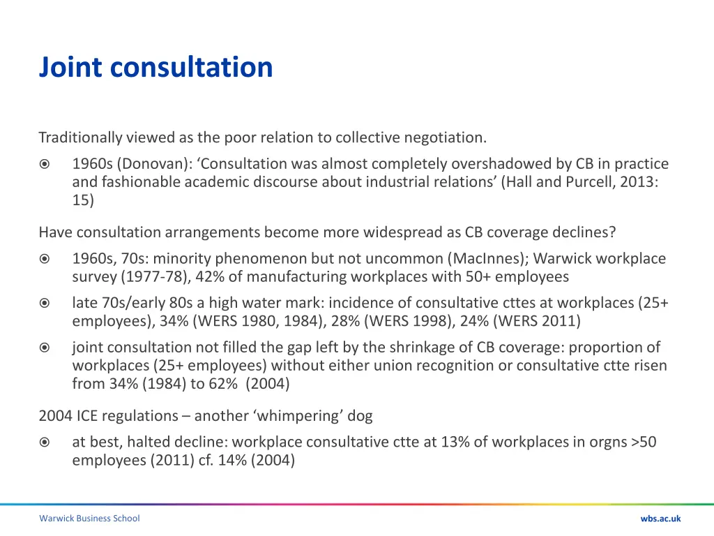 joint consultation