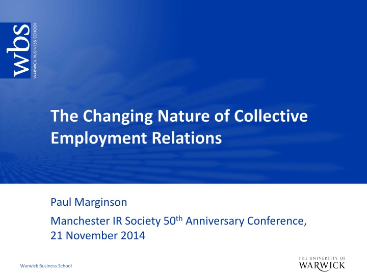 the changing nature of collective employment