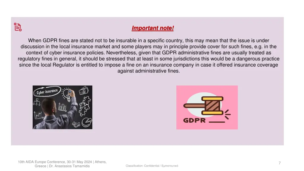 important note
