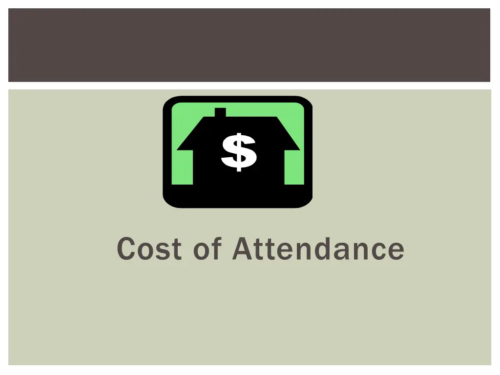 cost of attendance