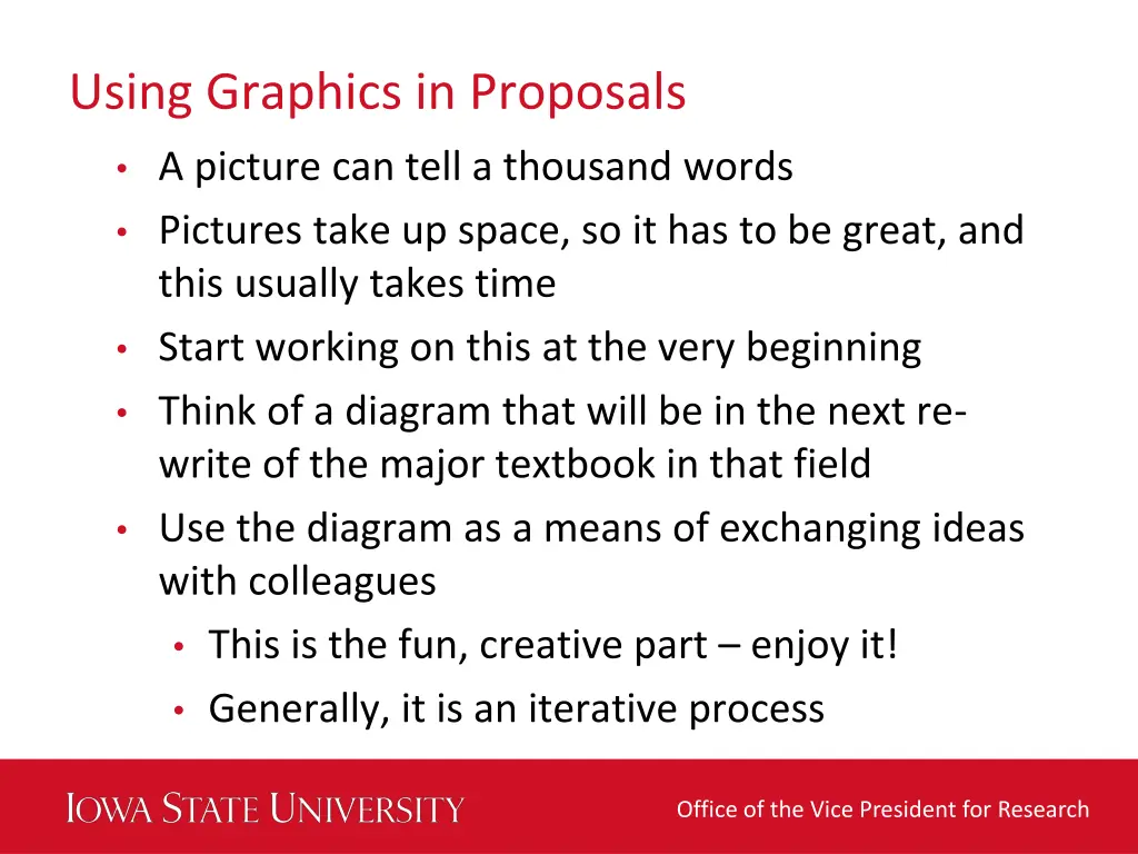 using graphics in proposals