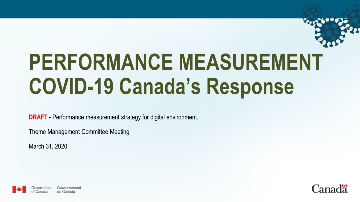performance measurement covid 19 canada s response