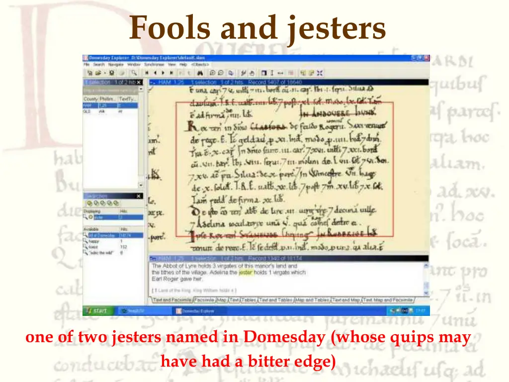 fools and jesters