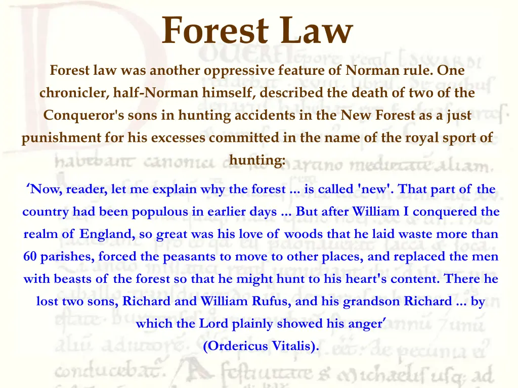 forest law