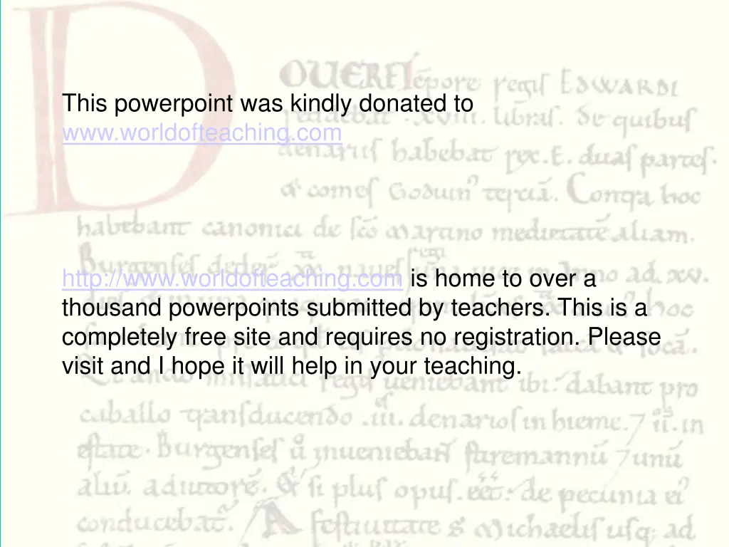 this powerpoint was kindly donated