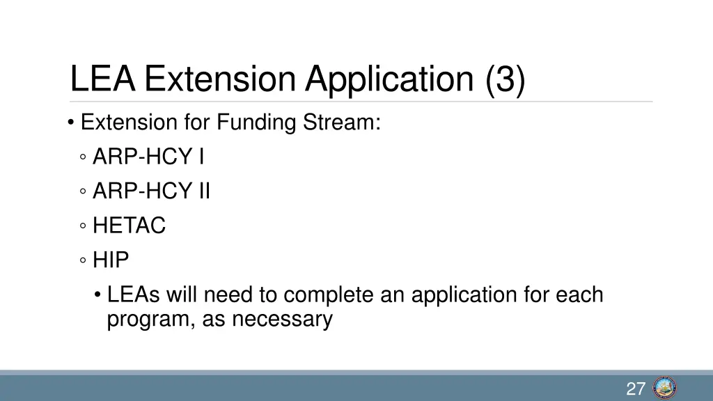 lea extension application 3 extension for funding